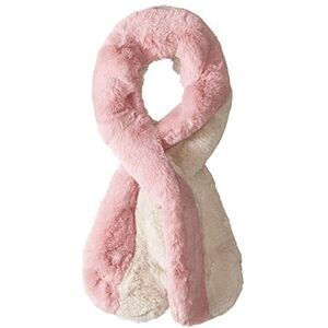 Echo Design Pull Through Faux Fur Color Block Stole